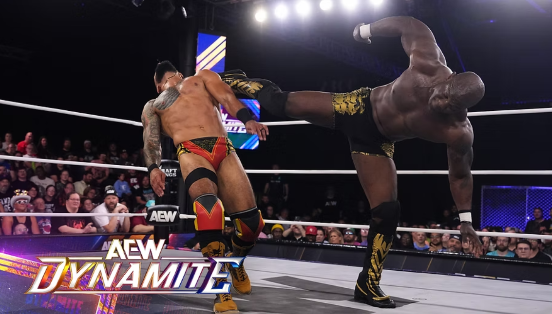 Ricochet vs Shelton Benjamin