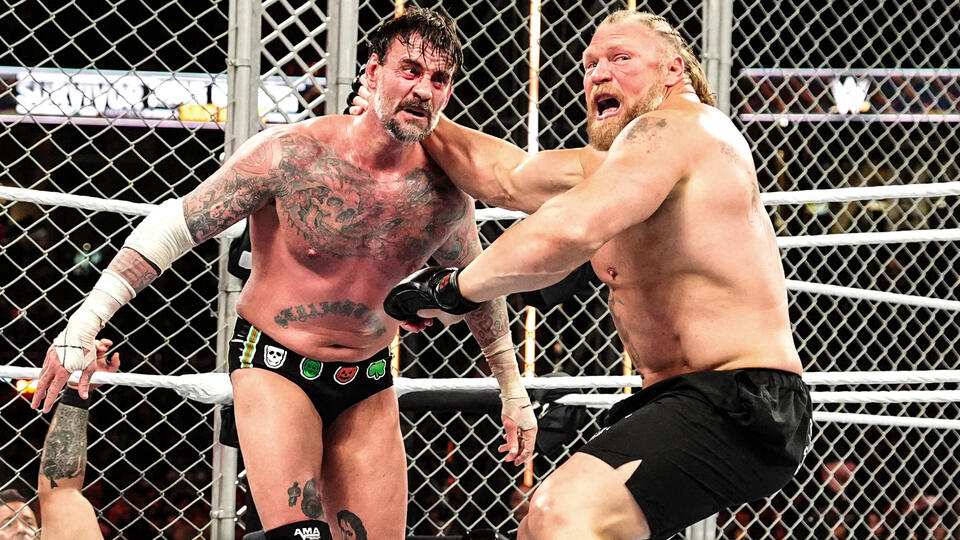 CM Punk i Brock Lesnar